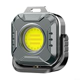 Portatile Ricaricabile Lavoro Luce 500 Lumen COB LED con Temperatura di Colore Regolabile 2700K-8000K IP44 Impermeabile per Campeggio