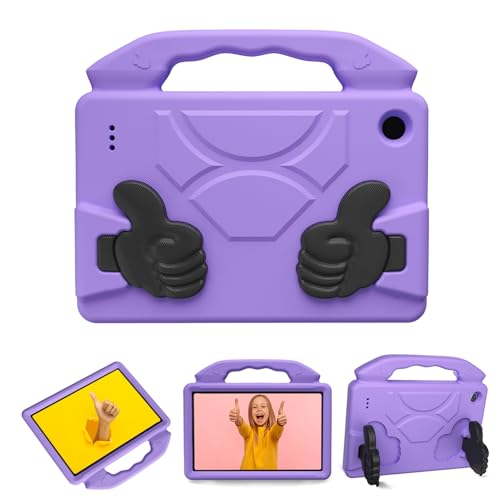 Étui tablette HD7 cassée évitée grâce à la coque EVA antichoc violette - 6