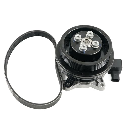Fit For Audi A1 A3 Fit For VW Sciricco Beetle Golf MK6 Jetta Tiguan 03C121004J Engine Twin Turbo Water Pump Engine Water Pump(03C121004J Add Belt)
