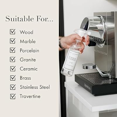 The Laundress Surface Cleaner, No. 247 Scented; Safe for Granite, Marble, Porcelain, Wood; Bio-Based Ingredients; 15.5 Fl OZ
