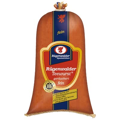 Rügenwalder Teewurst geräuchert fein 1x250 g Packung