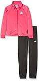 adidas Kinder YG S Entry TS Trainingsanzug, real pink s18/White, 170