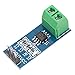 AZDelivery ACS712 20A Ampery Bieżący czujnik Zakres modułu czujnika prądu kompatybilny z Arduino