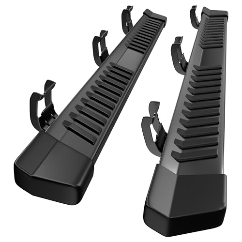 Estribos laterales 6 pulg para Ford F150 y Super Duty miniatura 1