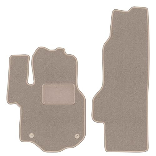 Tapis avant beiges VW Grand California 2019- sol camping-car