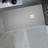 Color Gris Claro Ral 7047 . Fabricación Nacional. Inclinación de 1.5 cm para un correcto desagüe por todo el plato.