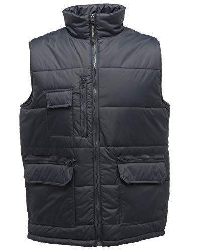 Regatta Professional TRA803-540-Large Steller Multi-Zip Men's Body warmer, Large, Navy