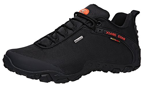 XIANG GUAN Men’s Outdoor Low-Top Oxford Lightweight Trekking Hiking Shoes