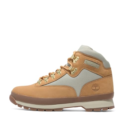 Timberland Timberland Men's Euro Hiker Boots, Wheat Nubuck, 11 Medium