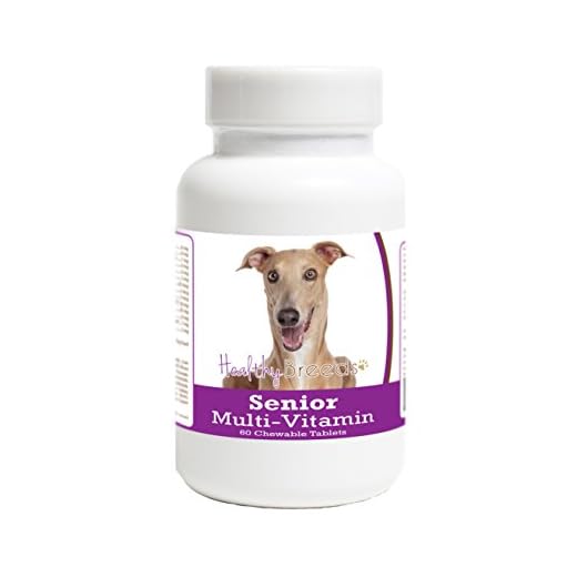 Healthy Breeds Italian Greyhound Senior Dog Multivitamin Tablets 60 Count