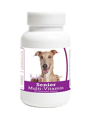 Healthy Breeds Italian Greyhound Senior Dog Multivitamin Tablets 60 Count