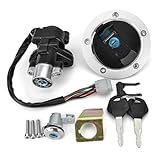 Pour Suzuki GSF650 GSF650S Pour Bandit 650 GSF1250 37000-07810 Kit Contacteur D'allumage Bouchon Réservoir D'essence Et Verrou Selle Neiman Serrure De Démarreur