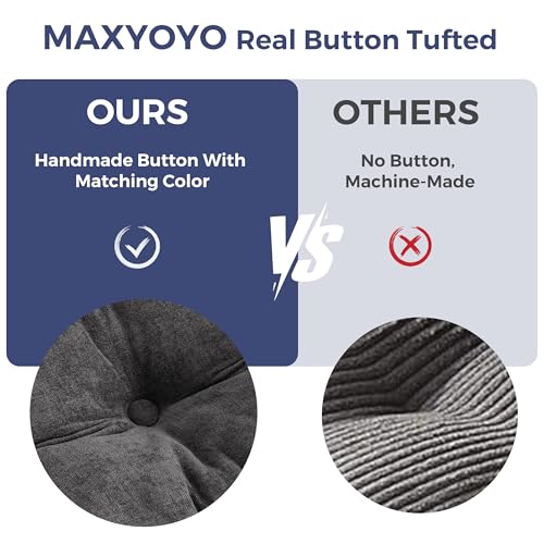 MAXYOYO Boneless Sofa Couch Loveseat Dark Grey の商品画像 7