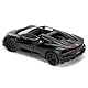 CMJ Bugatti Mistral Roadster Modellauto im Maßstab 1:43 – Glanz-Schwarz | Sammleredition mit hoher Detailtreue | Offiziell Lizenziertes Produkt