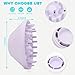 360° Rotating Diffuser Attachment Nozzle Compatible with Laifen SE Lite (NOT SE) Styling Tool, Hair Smoothing Dryer Blower Accessories for Laifen SE Lite, Purple