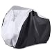 SAVFY Bike Cover for 2-Bike, 180T Outdoor Waterproof Bicycle Cover for Mountain Bike, Road Bike