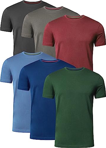 Qualität und Tragekomfort: Die 6er-Pack Rundhals Tech T-Shirts von FULL TIME SPORTS