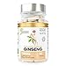 Price comparison product image Organic Korean (Panax) Ginseng 300mg Root Extract | 1200mg Whole Herb Equivalent (4:1 Extract) | 12% Ginsenosides | 60 Capsules | 30 Servings |No Inorganic Fillers |UK Made by Brainpower Supplements®
