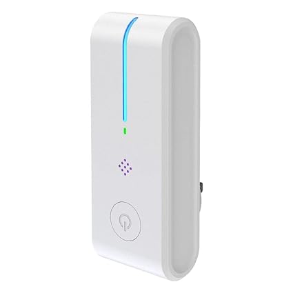 ATORSE Plug in Air Purifier Room Air Cleaner Smoke Eliminator Remover Deodorizer White