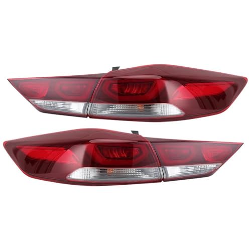 Feu arrière latéral pour Hyundai Elantra 2017-2019 pour remplacer un phare fissuré