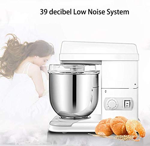 ZWJ-Mixer J-Küchenmaschine Rührmaschine Standmixer Edelstahl Tilt-Head 11-Fach Multifunktions Home… – Bild 3