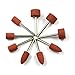 Carving Expert 9pcs Abrasive Mounted Stone for Dremel Rotary Tools Grinding Stone Wheel Head Dremel Accessories 1/8 Inch Shank
