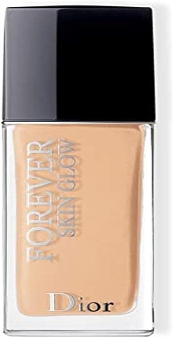 Dior 3348901438674 Forever Skin Glow Foundation, 1W Warm, 30 ml