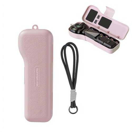 For DJI Osmo Pocket 4P��p ���[�P�[�X �L�������O�P�[�X �t�B���^�[×3�EmicroSD×2���[�X���b�g EVA�Ռ��z�� �o�b�N���J�E�Ў�A�N�Z�X �����E����~�� �n���h�X�g���b�v�t�� �I�Y�� Pocket 4P �A�N�Z�T���[
