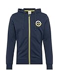 [page_title]-JACK & JONES Herren JCOSTRONG Sweat Zip Hood npullover Sweatjacke Kapuzenpullover, Sky Captain, XL