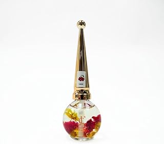 Gilded Garden Hydrating Cuticle Oil for Nails, Hydrating, Moisturizing, Scented Nail Oil Cuticle Care, Infused with Real Flowers, Made in USA, 0.5 fl. oz (0.5 fl oz, Cherry)