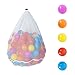 Fkstyleカラーボール ボールプール用 丸型/星・ハート型 ソフト素材 直径5.5cm/7cm/幅6cm 100/150/700/1050個セット 収納袋付き 室内遊具 キッズテント 子供部屋用