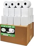 Phenol Free Thermal Paper 3 1/8' x 230' ft (Also BPA & BPS Free - 32 Rolls) Climate Friendly Receipt Rolls fits all...