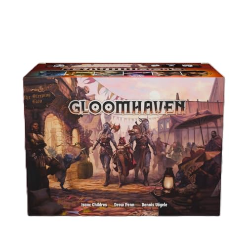 Cephalofair Games: Gloomhaven 2nd Edition - New Revised Version of The Award Winning Strategy Board Game - 1 to 4 Players, 60-180 Min Play Time, Ages 14+