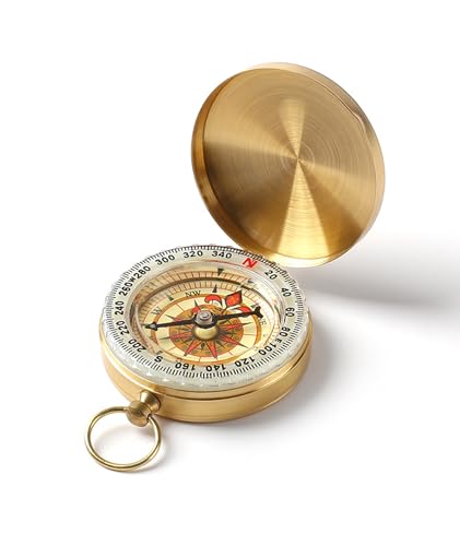 Image of Compass, Compass for Directions, Direction Survival for Hiking Hunting Outdoor Military Navigation Tool
