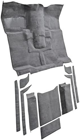 ACC Automotive Carpet Compatible with 1976 to 1986 Jeep CJ-7, Complete Kit (801-Black Plush Cut Pile)