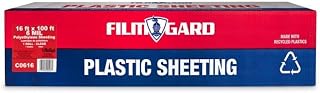 Berry Plastics Film-Gard Plastic Sheeting 6 mil x 16 ft. W x 100 ft. L Polyethylene Clear