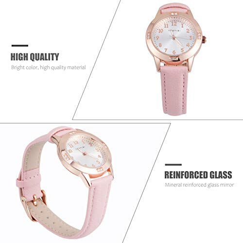 ULTECHNOVO Couro Moda Relógio de Pulso Das Mulheres Assistir À Prova D' Água de Metal Aniversário P