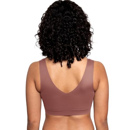 Image of Floatley Cozy Bra Comfort Wirefree Full Coverage Seamless Bra with Embedded Pad for Women