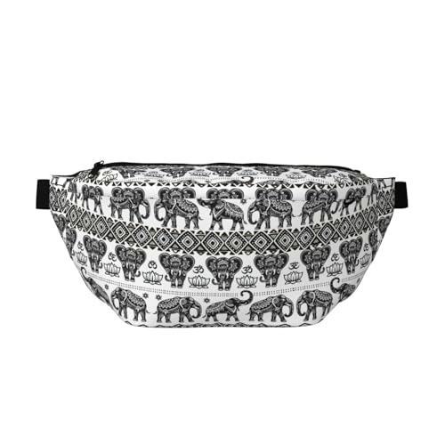 Grand sac banane de sport bohème pour homme femme running rando