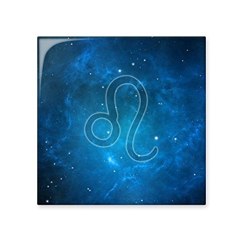 Carreaux en céramique Bisque Starry Night Sky Leo au design artistique raffiné