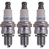 (3) Spark Plugs Fits NGK 3365 CMR6H Fits Champion 965 Fits Husqvarna 531008615