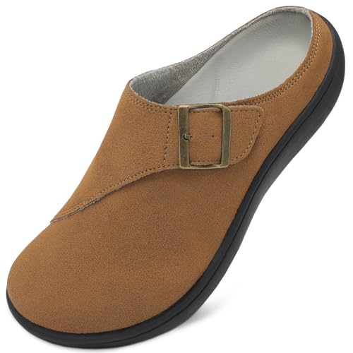 LeIsfIt Womens Wide Clogs