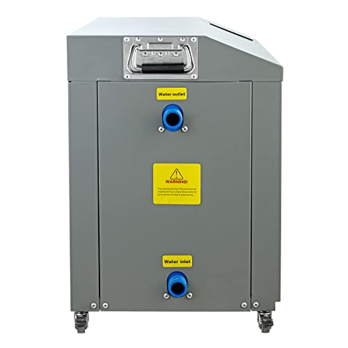 Ice Bath Water Chiller, Cold Plunge Tub, 1 HP, 10500 BTU, ISO 9001:2015 Certification, Full Inverter, WiFi Control, with Filter Water Pump and Wheels, 110V 60Hz, Home & Outdoor Spa