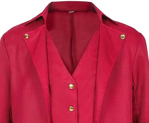 JEShifangjiusu Veste Vintage Homme Style Steampunk Gothique - Costume Victorien Médiéval Smoking
