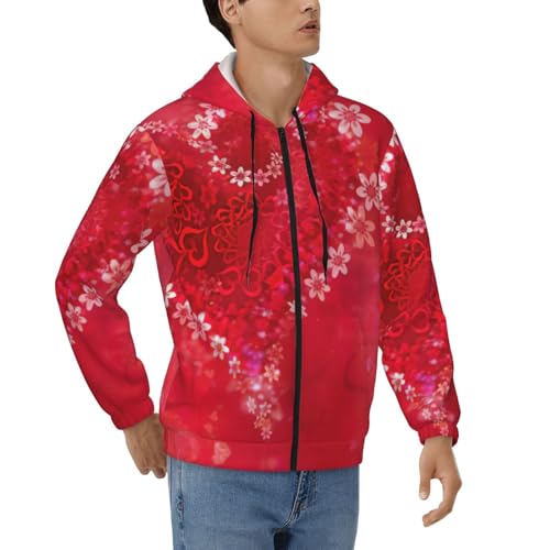 Sweatshirt chaud homme à fermeture éclair pour soirées d'hiver et balades en amoureux