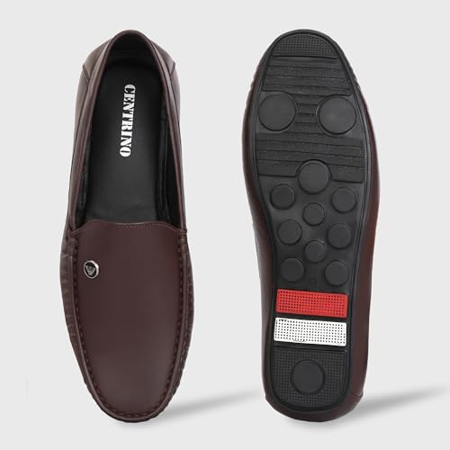 Image of Centrino Mens Slip-on Shoes | Slip On Cushioned Insole Formal Shoe |Premium Craftsmanship & Durable Build |Classic, Timeless Durable Formal Shoes with a Smart and Sleek Upper, Crafted Material (6816)