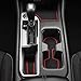 Auovo Cup Holder Inserts Coaster Compatible with Nissan Sentra Accessories 2025 2020 2021 2022 2023 2024 Silicone Cup Mat Pad Car Interior Decoration (4-pcs kit, Red)
