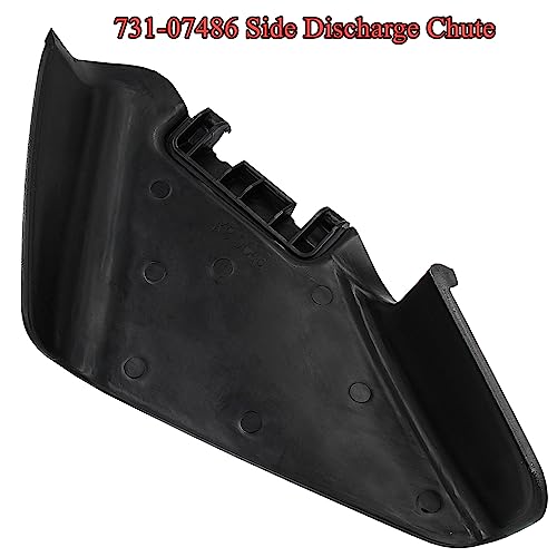 Wanotine 731-07486 Side Discharge Chute for MTD 21'' Deck Self-Propelled Lawn Mower, Troy-Bilt TB110 TB130 TB1100 & Craftsman, Cub Cadet, Yard Man, Yard Machines Lawn Mowers - Image 3