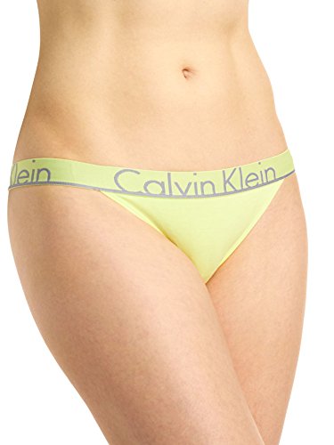 Calvin Klein Women's Id Cotton Large Waistband Tanga Panty