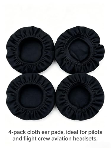 4-Pack Almohadillas de Algodón Ultra Suaves Lavables para Audífonos miniatura 6